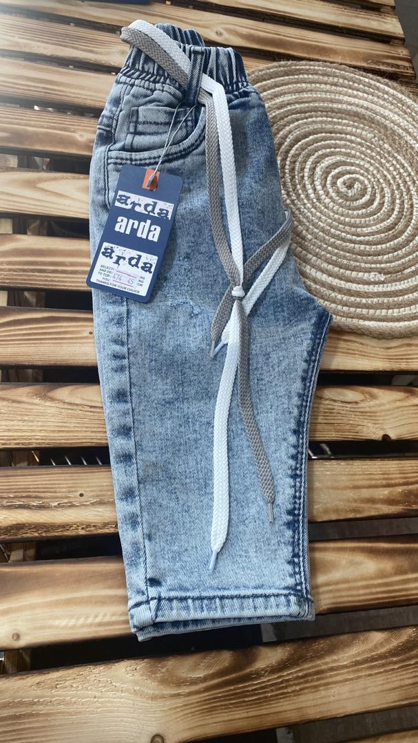 شلوار جین نقلی مام استایل