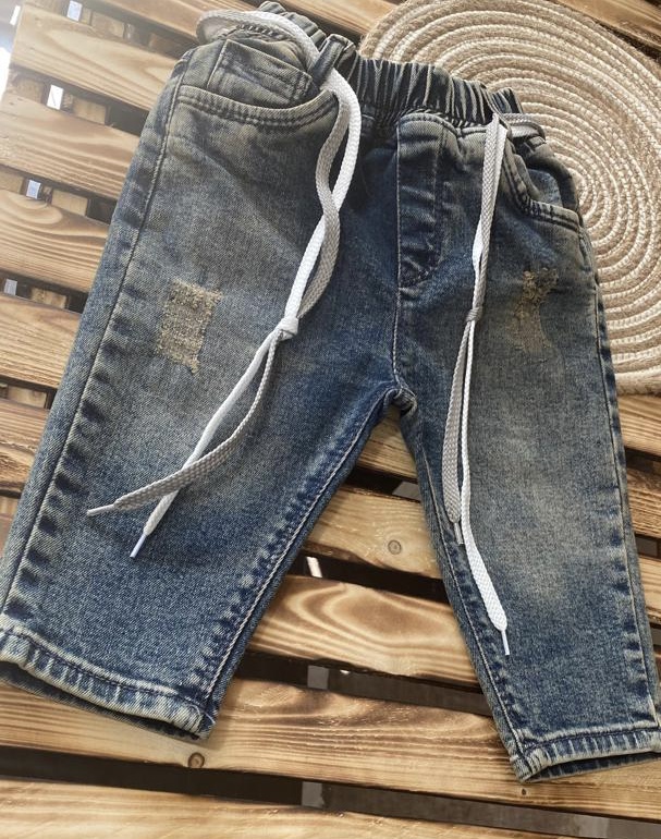 شلوار جین نقلی مام استایل