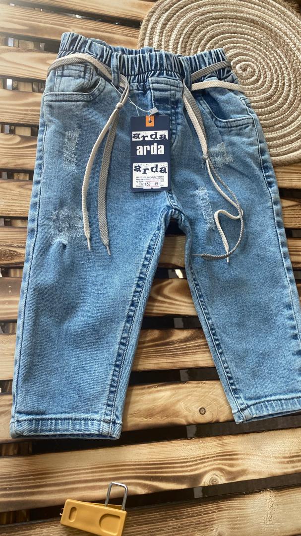 شلوار جین نقلی مام استایل