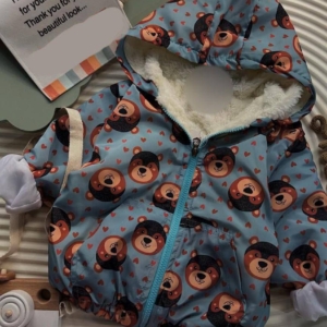 کاپشن بارونی داخل خز دار